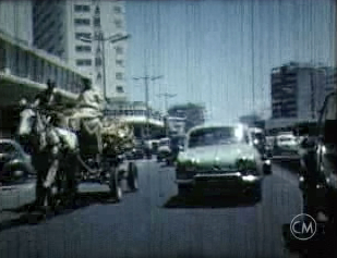 Balade en voiture dans Casablanca, 1955