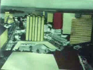 Montage de photos et de maquettes d'Abidjan, 1965