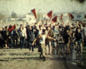 manifestation à casablanca en 1955
