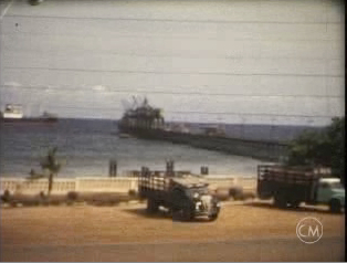 Le Wharf de Cotonou, 1963